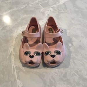 Mini Melissa French Bulldog Mary Janes